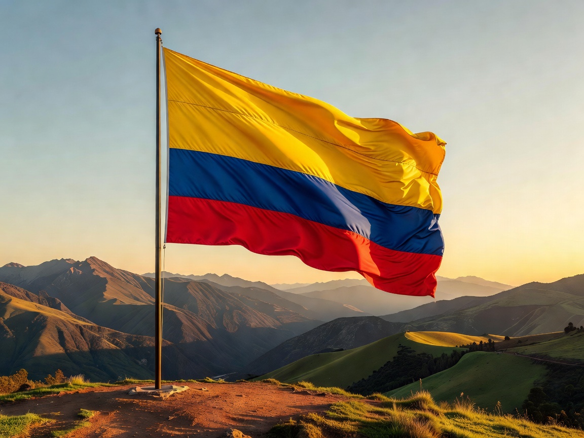 Colombia National Flag