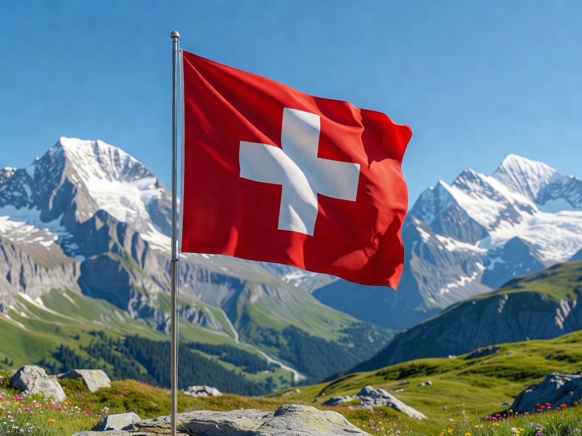 Switzerland National Flag